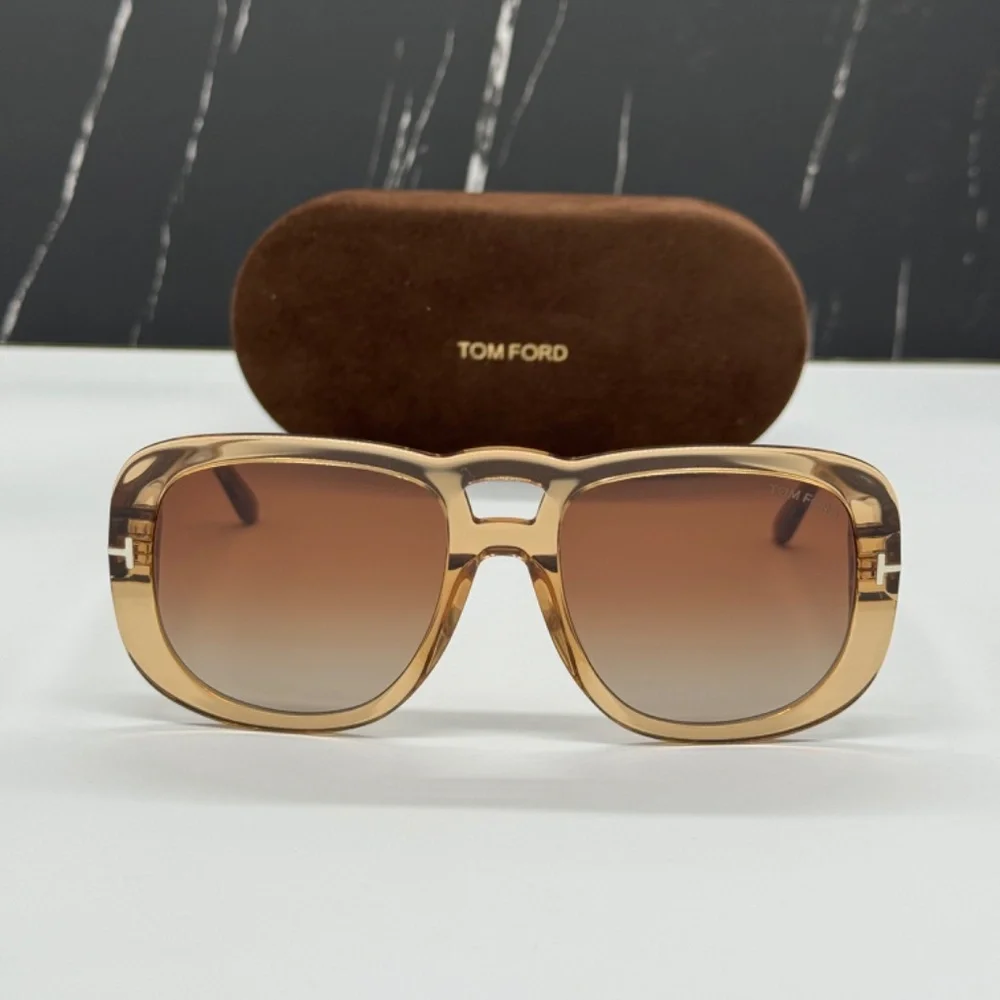 NEW TOM FORD TF1012 45F WOMEN SUNGLASSES TOM FORD BILLIE FT1012/S 45F EYEWEAR